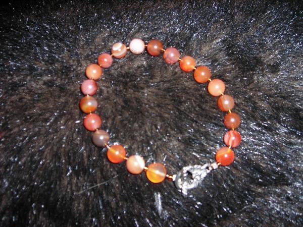 Carnelian bracelet  7818