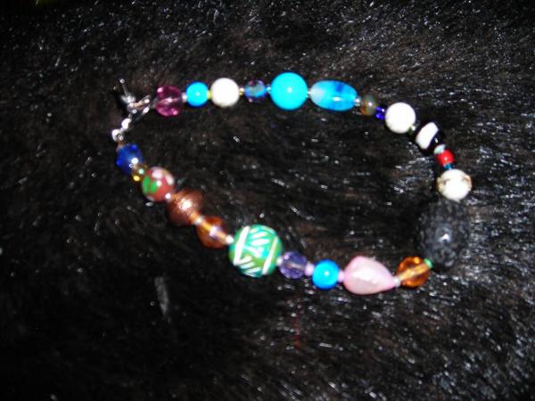 Multicolored beads             7846